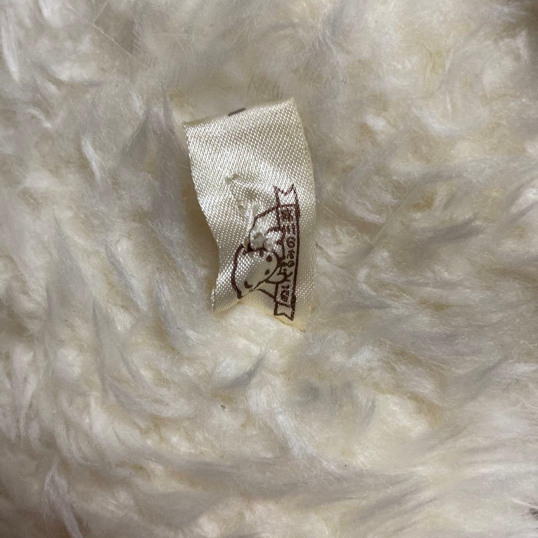 昭和レトロ　ぬいぐるみの三英　ひつじ　ぬいぐるみ　中古品