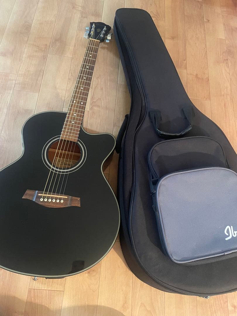 【希少】Ibanezアイバニーズ エレアコ純正ギグケース付アコースティ