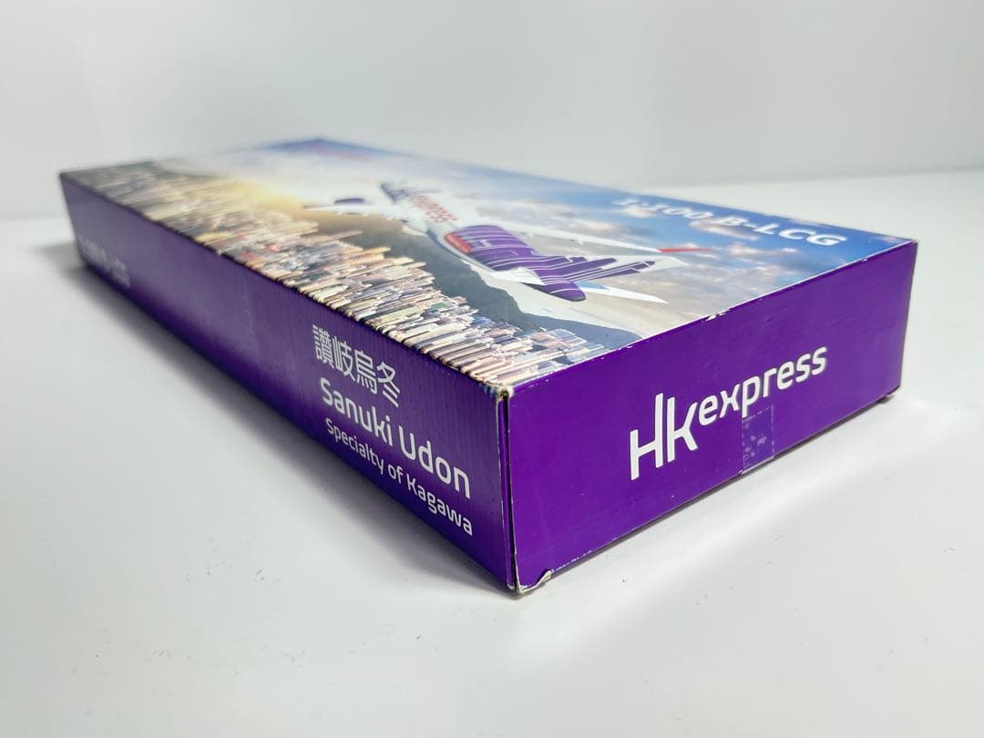 希少 hkexpress 1:100 香港エクスプレス 讃岐うどん B-LCG