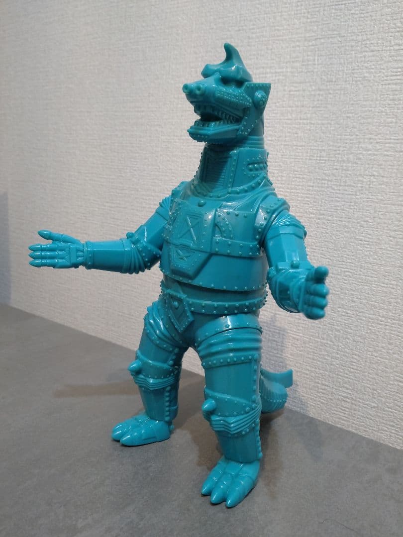 マルサン　350 メカゴジラ　ソフビ　未塗装