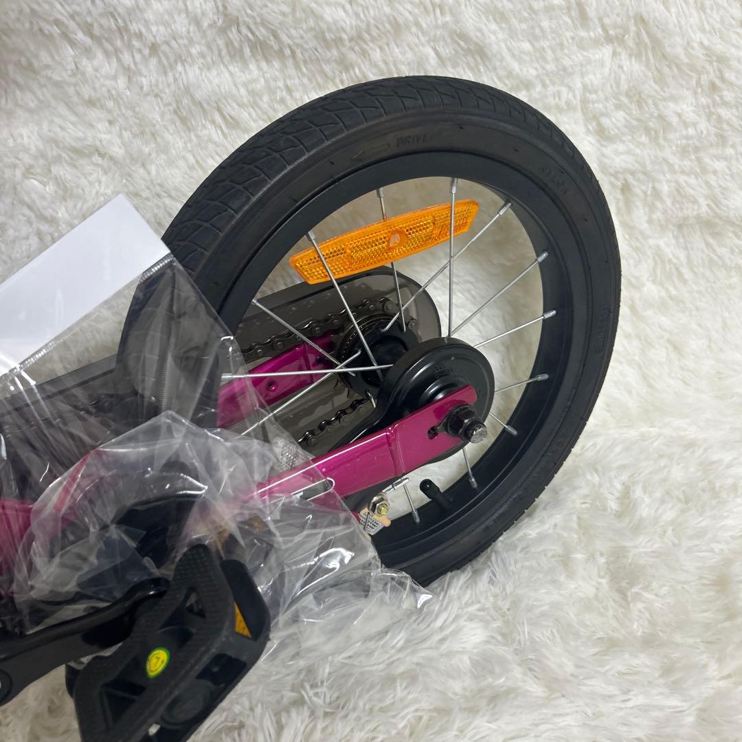 極美品 ストライダー STRIDER 14X フューシャピンク バランスバイク