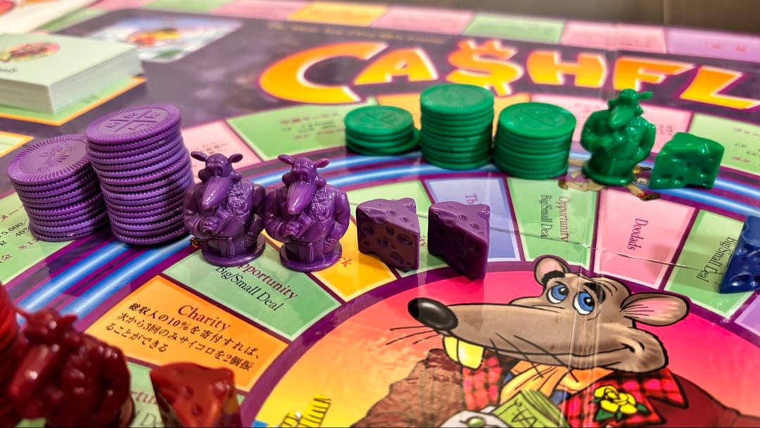 美品✨キャッシュフローゲーム101 日本語版 大量トークン・コマ追加