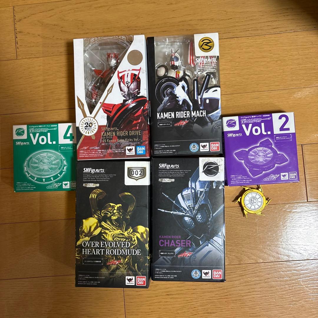 仮面ライダードライブ　メインキャラセット