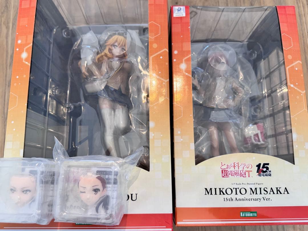 ハ*ナ様 とある科学の超電磁砲 食蜂操祈 御坂美琴 コトブキヤ限定 15周年 フ