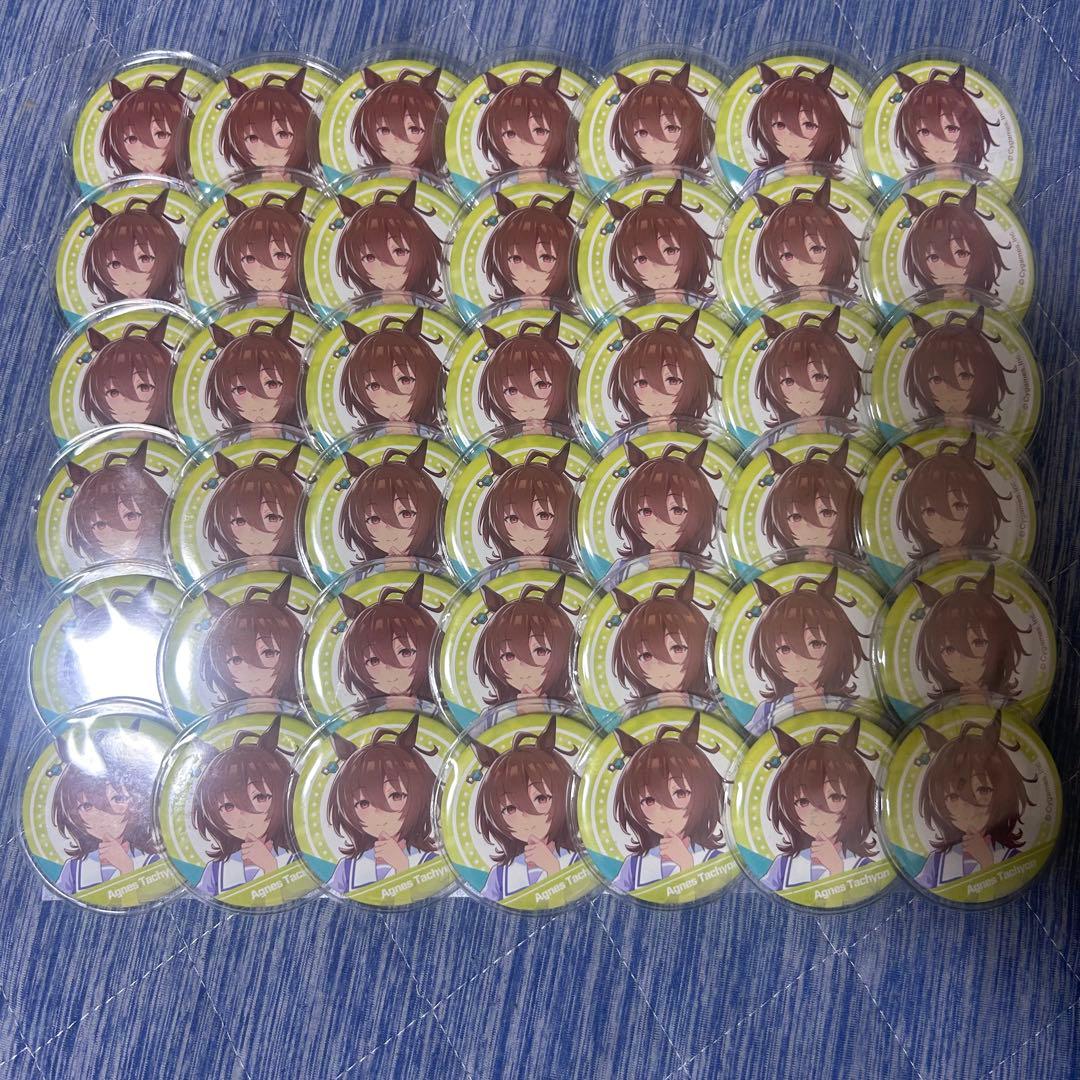 アグネスタキオン 缶バッジ 42個