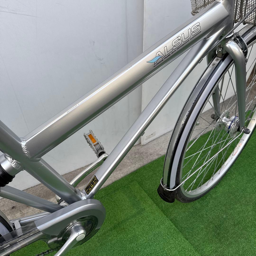 ブリヂストン 自転車27インチ 内3速 オートライト 美品 とても綺麗