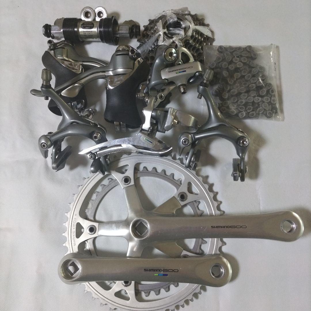 美品ビンテージ1990年代Shimano 600(アルテグラ6400)コンポ