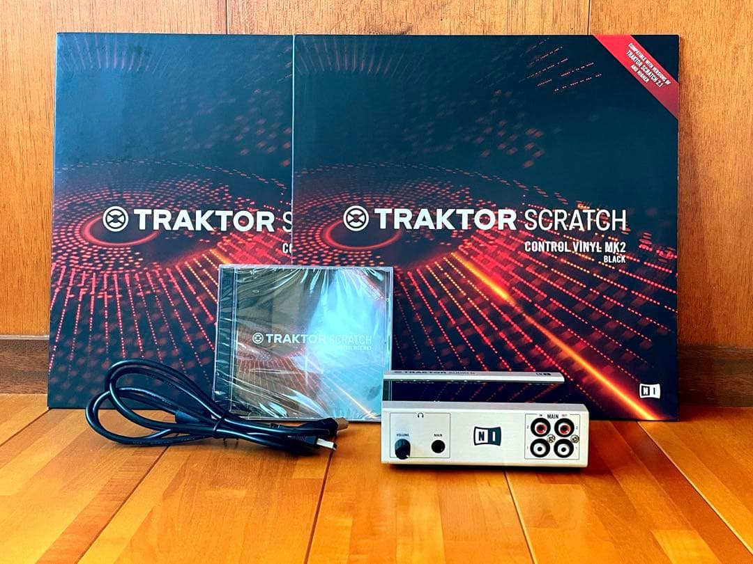TRAKTOR A6 SCRATCH CONTROL VINYL+CDセット