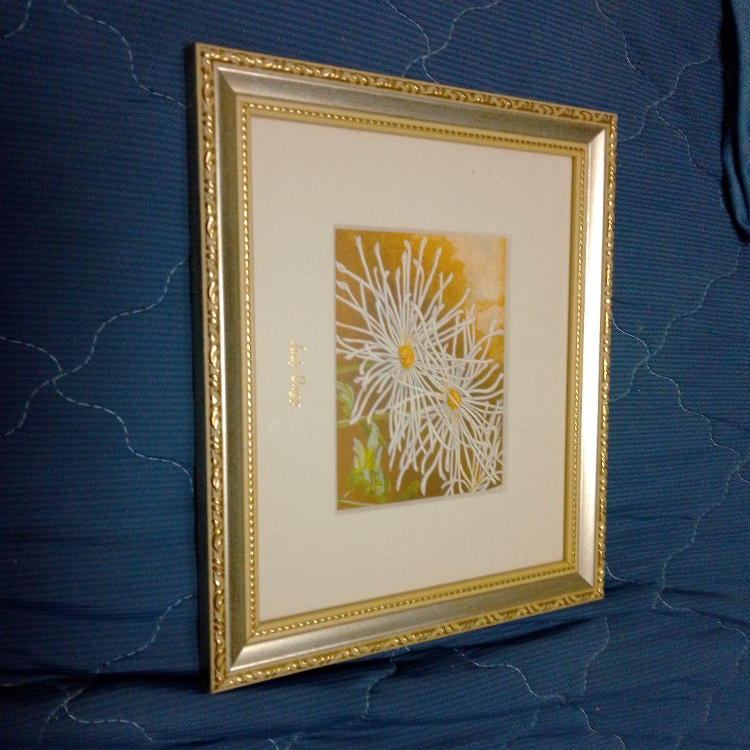 ジュディオング　自筆絵画　２５×２１cm