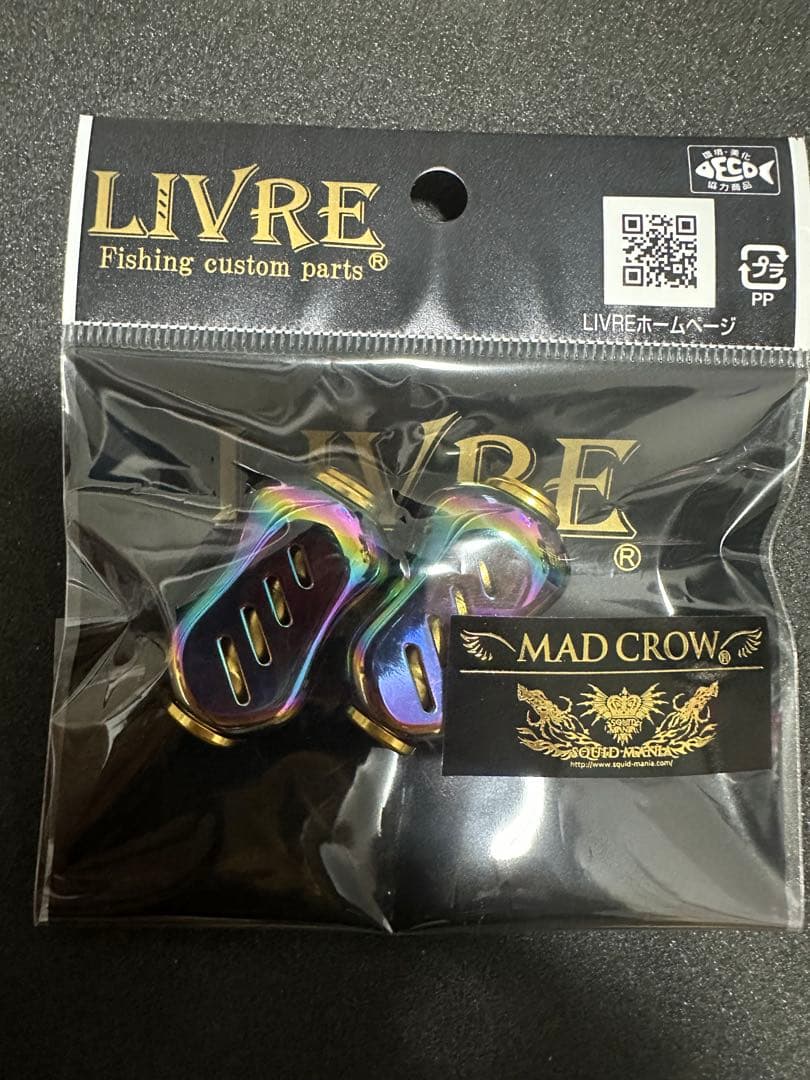 リブレ×スクイッドマニア　MADCROW フィーノブレイズレインボー　ノブ