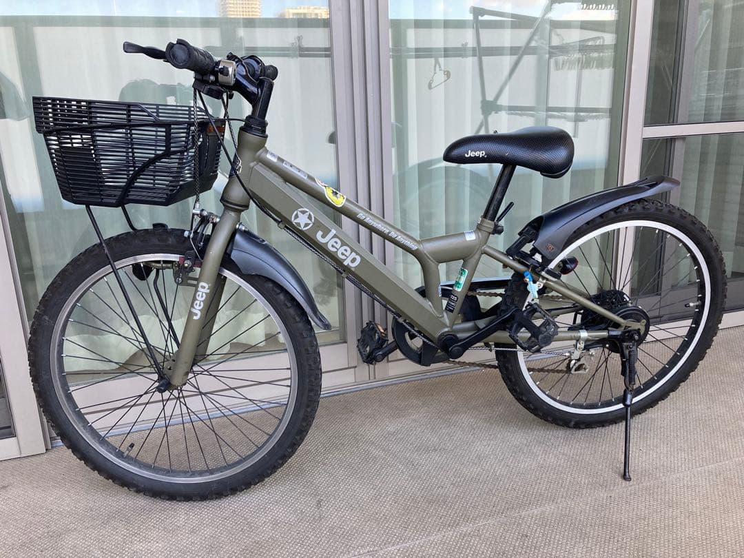 jeep ジープ　自転車　22インチ　子供用