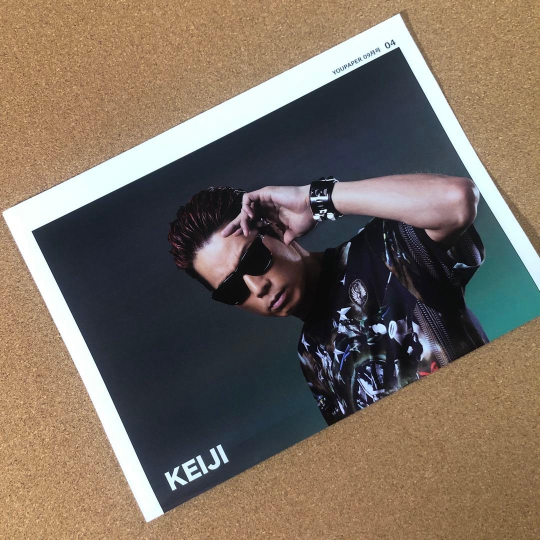 【送料無料】EXILE KEIJIさん掲載ページ（ポスターサイズ）#6144