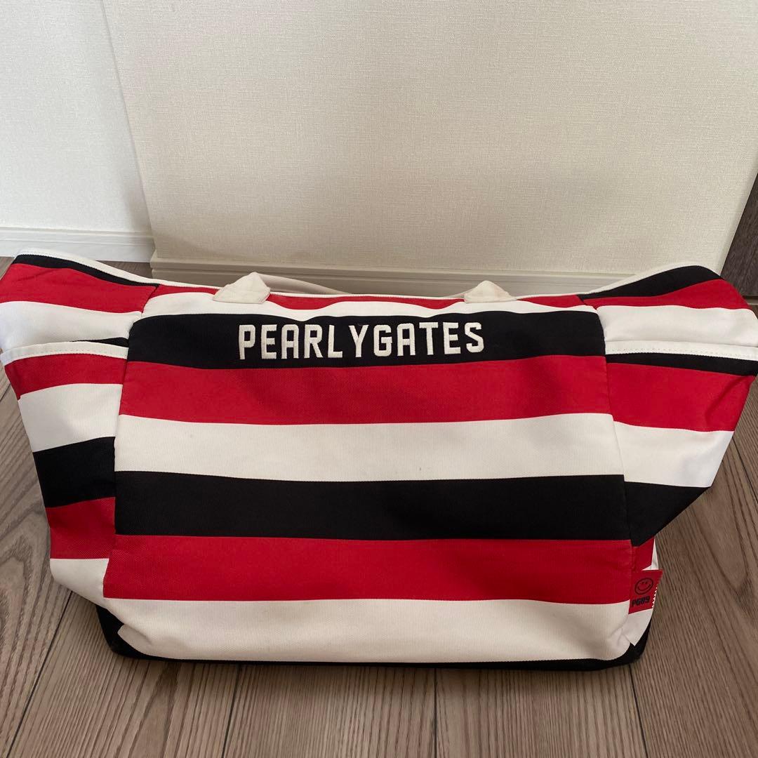 美品♪パーリーゲイツ　ロッカーバッグ　トリコロール