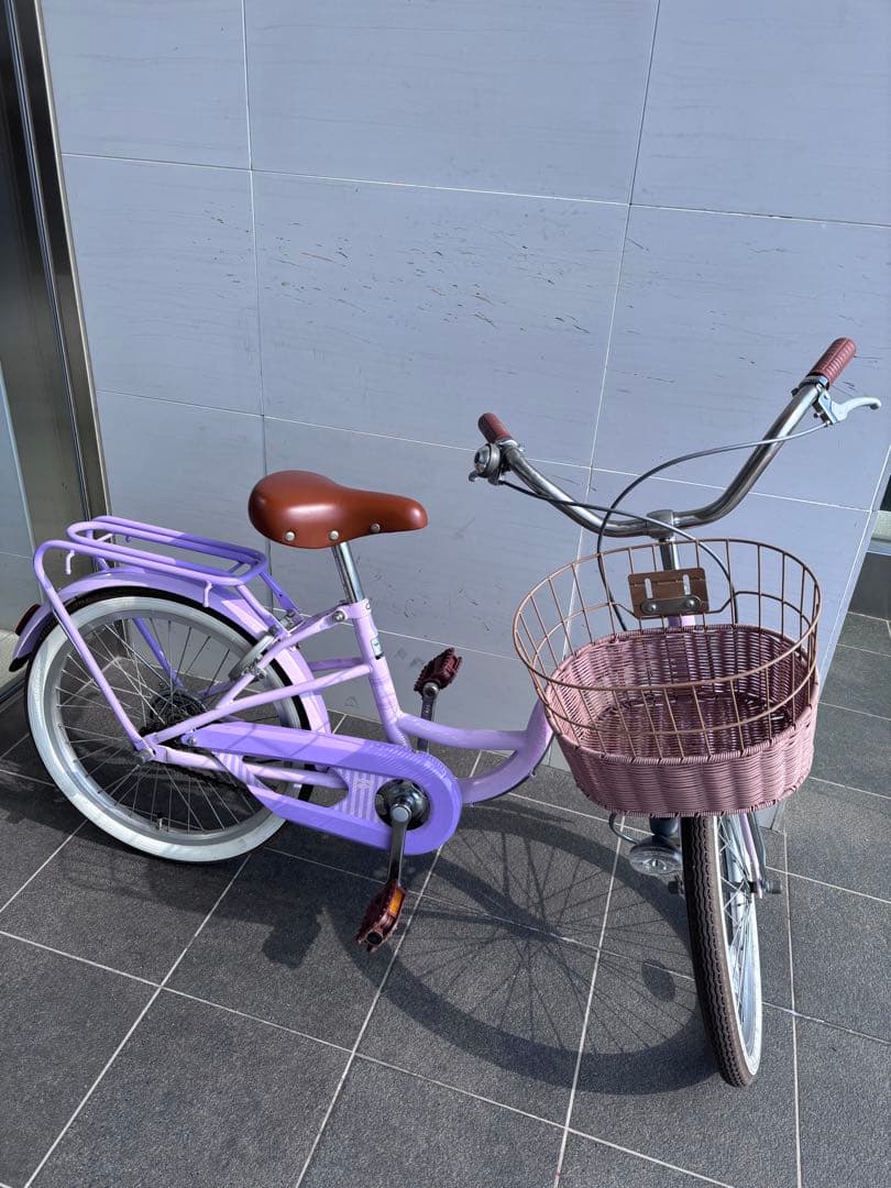 子供用自転車 ダイワサイクル 20インチ　パープル