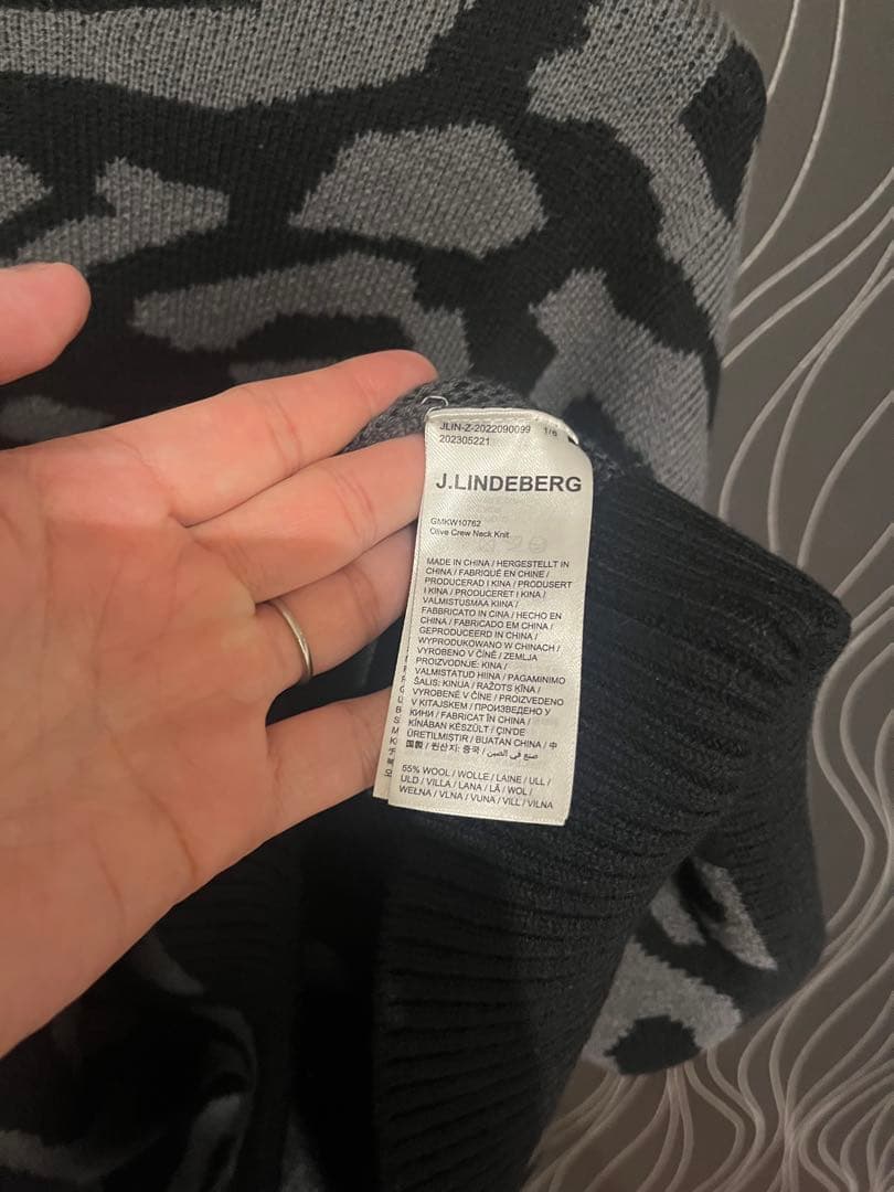 Jリンドバーグ　ニット　レオパード柄