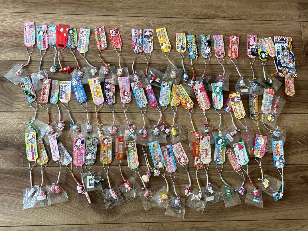 【まとめ売り】ご当地限定キティ 根付けキーホルダーセット 62個セット