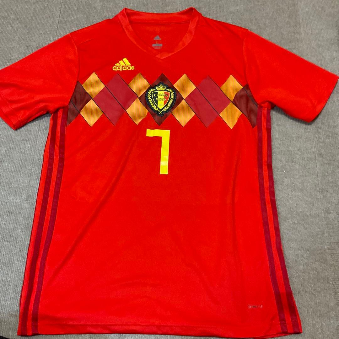 【正規品】ベルギー代表 2018 W杯 ホームユニフォーム #7 デ・ブライネ