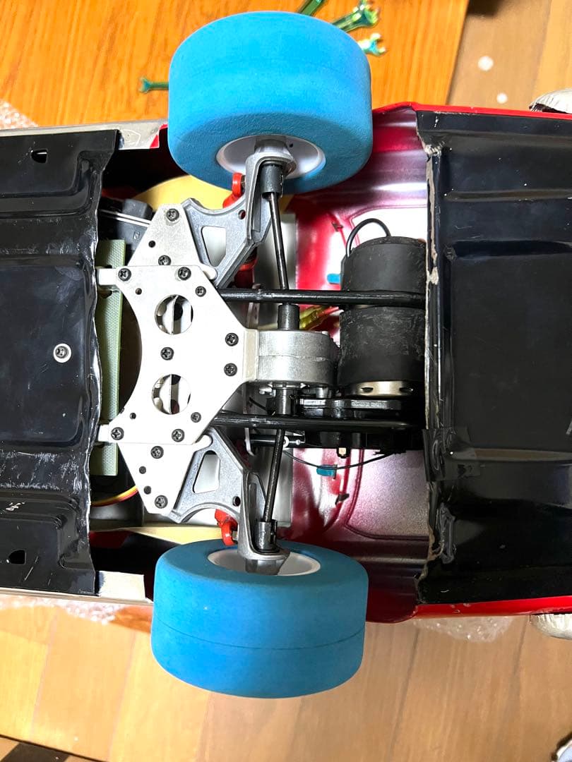 古い特大ブリキ★メルセデス ベンツ 300SE★イチコー／京商★改造★ジャンク