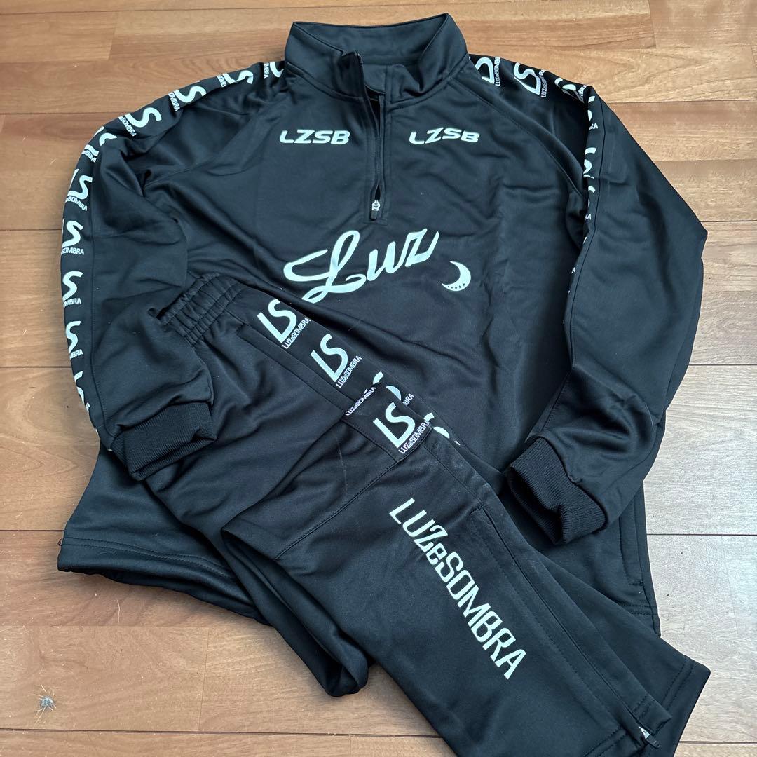 Luz e Sombra ブラックジャージ ハーフジップ 上下　新品・未使用