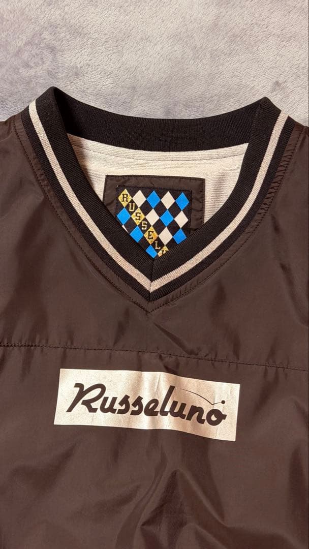 ラッセルノ ゴルフウェア Vネック ブルゾン ウインドブレーカー サイズ4