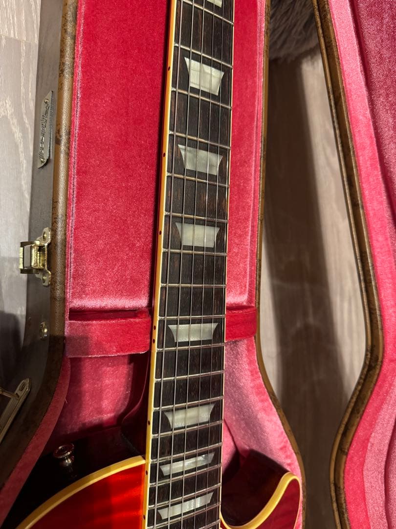 ギター Gibson CS 59LPGloss/ Factry Burst Rtop