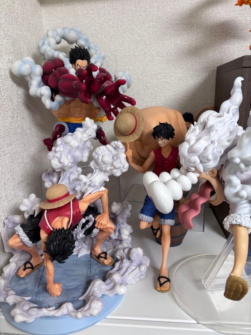 一番くじワンピース 海賊王への道　ルフィ フィギュアセット