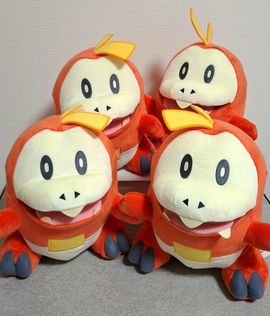 めちゃもふぐっと ぬいぐるみ ホゲータ 元気いっぱいver.　4個セット