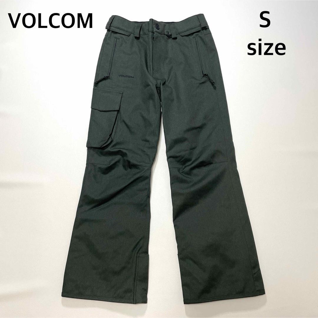 6704【美品】ボルコム　パンツ　無地　スノボウェア メンズ カーキ