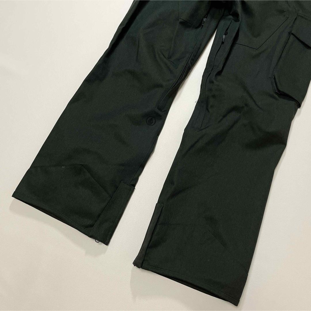 6704【美品】ボルコム　パンツ　無地　スノボウェア メンズ カーキ