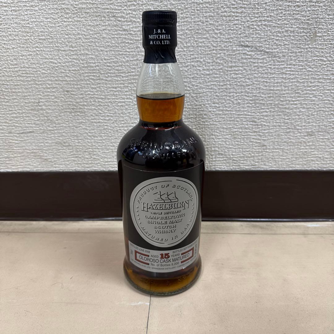 ヘーゼルバーン(HAZELBURN )15年 Oloroso樽熟成