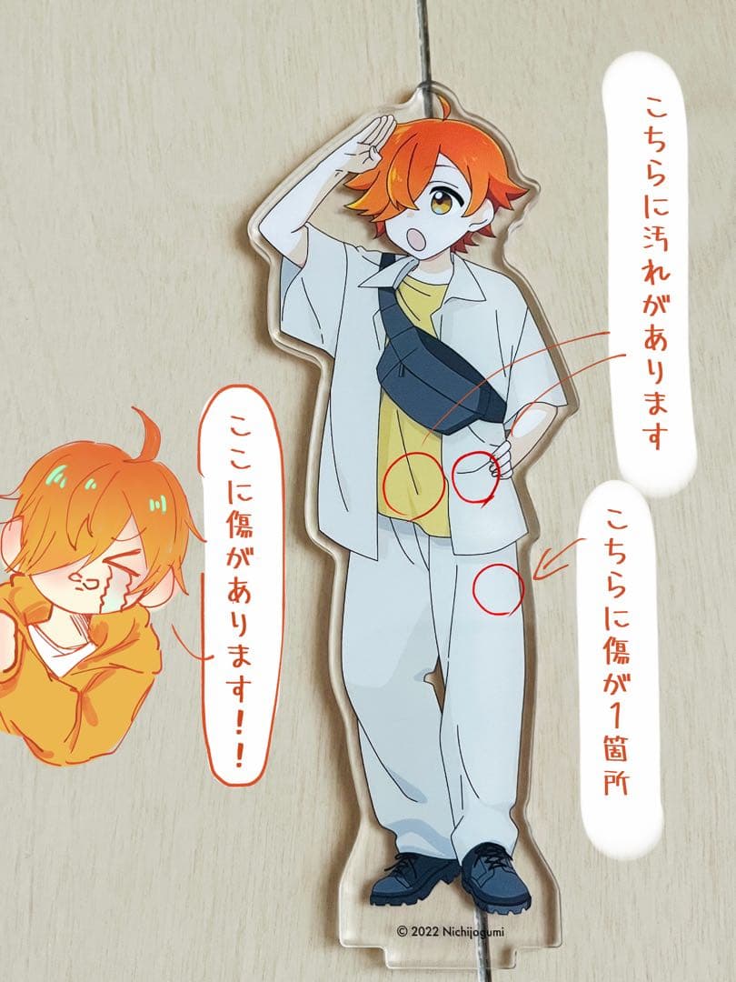 日常組 ぺいんと キャラクターグッズ セット 包装の感じ4枚目