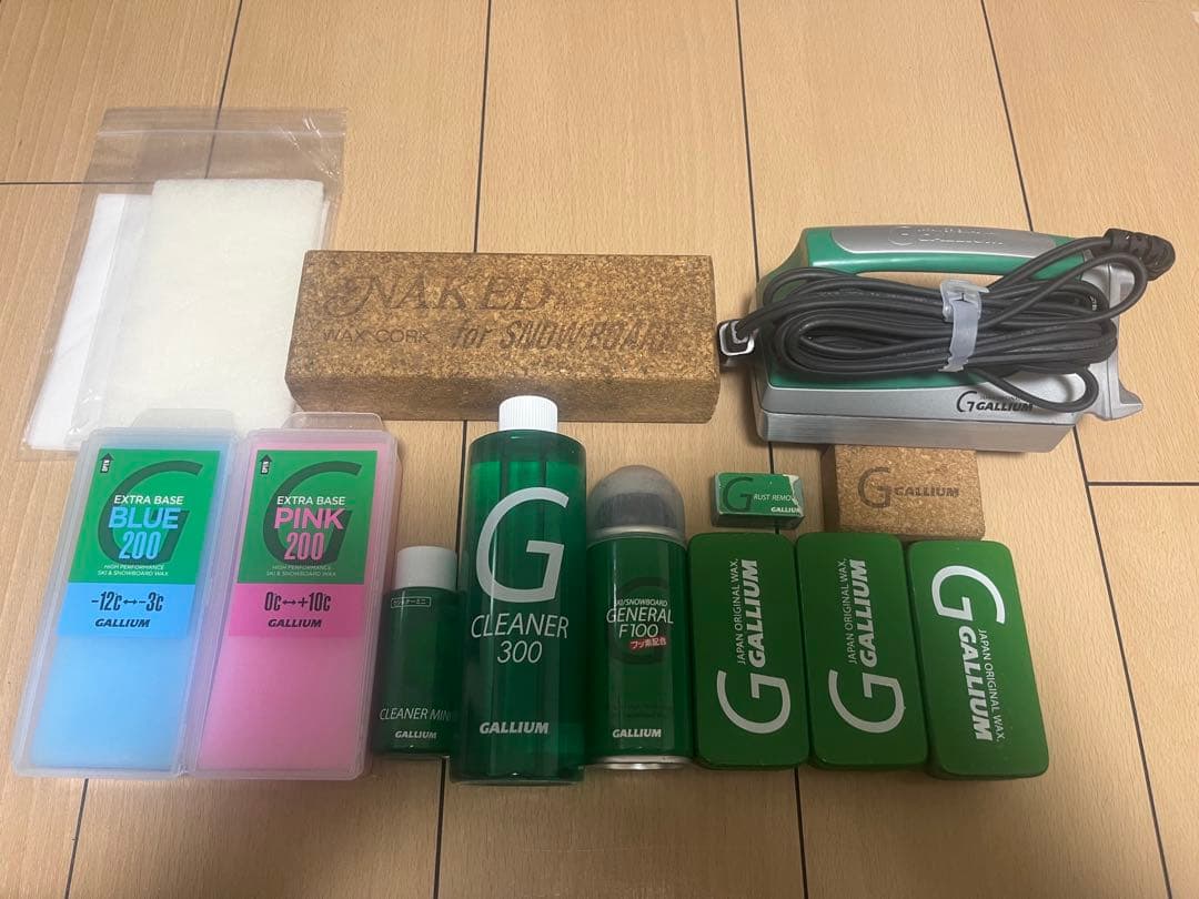 【お得フルセット】スノーボード　ホットワックスセット