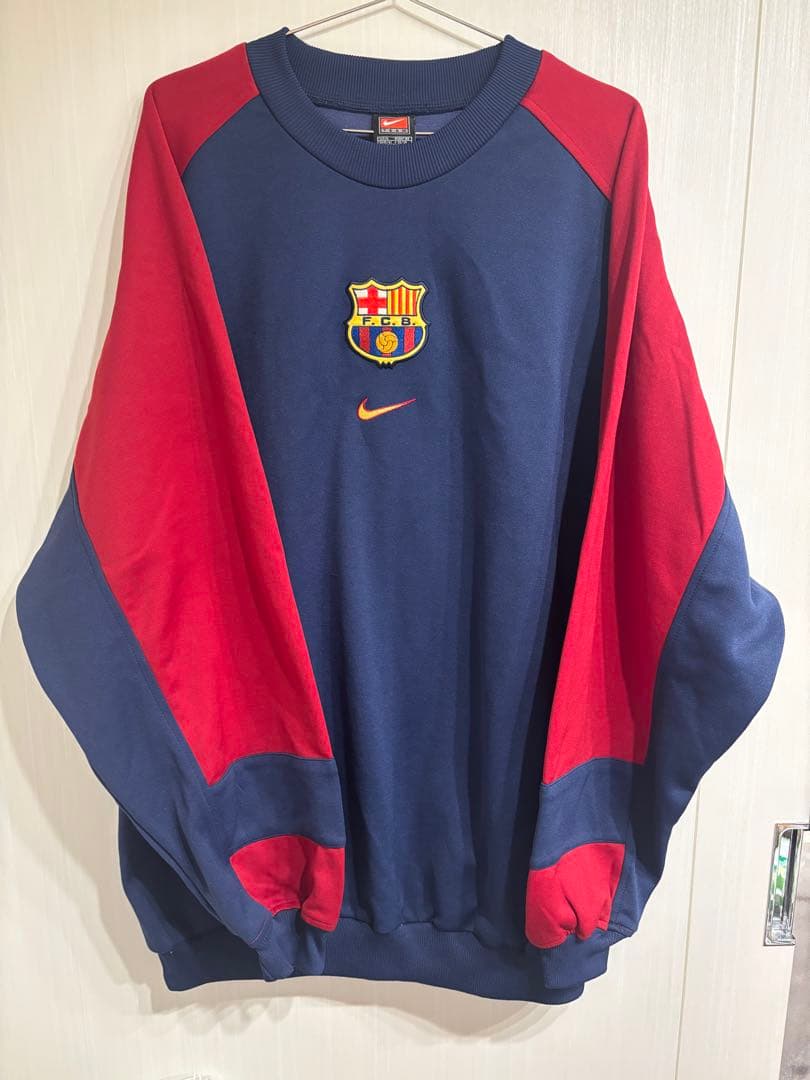 FCバルセロナ　スウェット　Nike 90s
