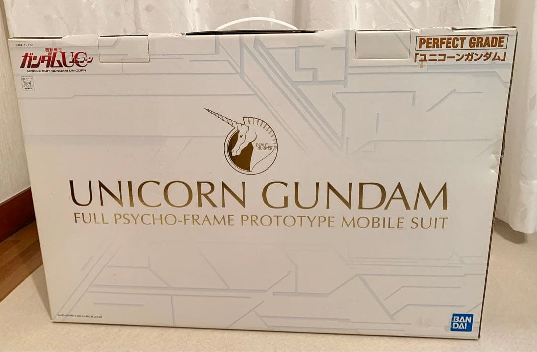 PG 1/60 RX-0 ユニコーンガンダム 未開封 新品 外箱ダメージあり