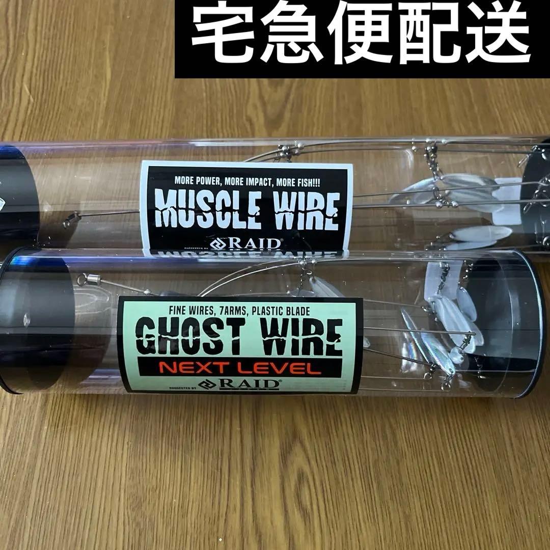 レイドジャパン　マッスルワイヤー　ゴーストワイヤー