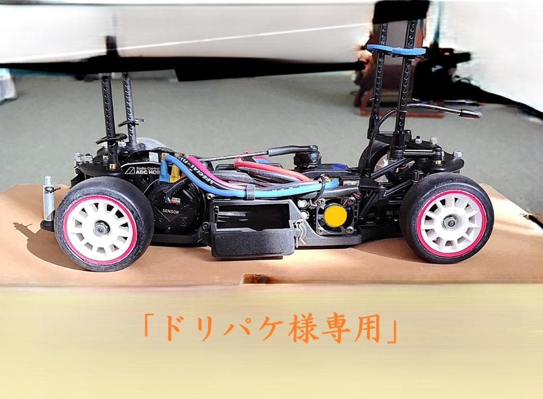 ミニシャシーキット.ガンベイド.（中古ボディー＆メカ搭載済み）