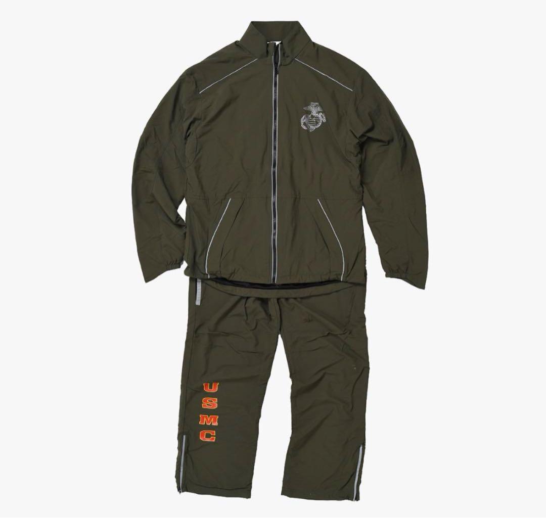 【レア】New Balance × USMC トレーニングウエア上下 サイズ M