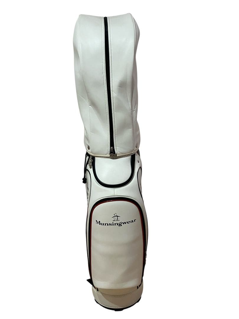 F*1様 Munsingwear キャディバッグ ホワイト