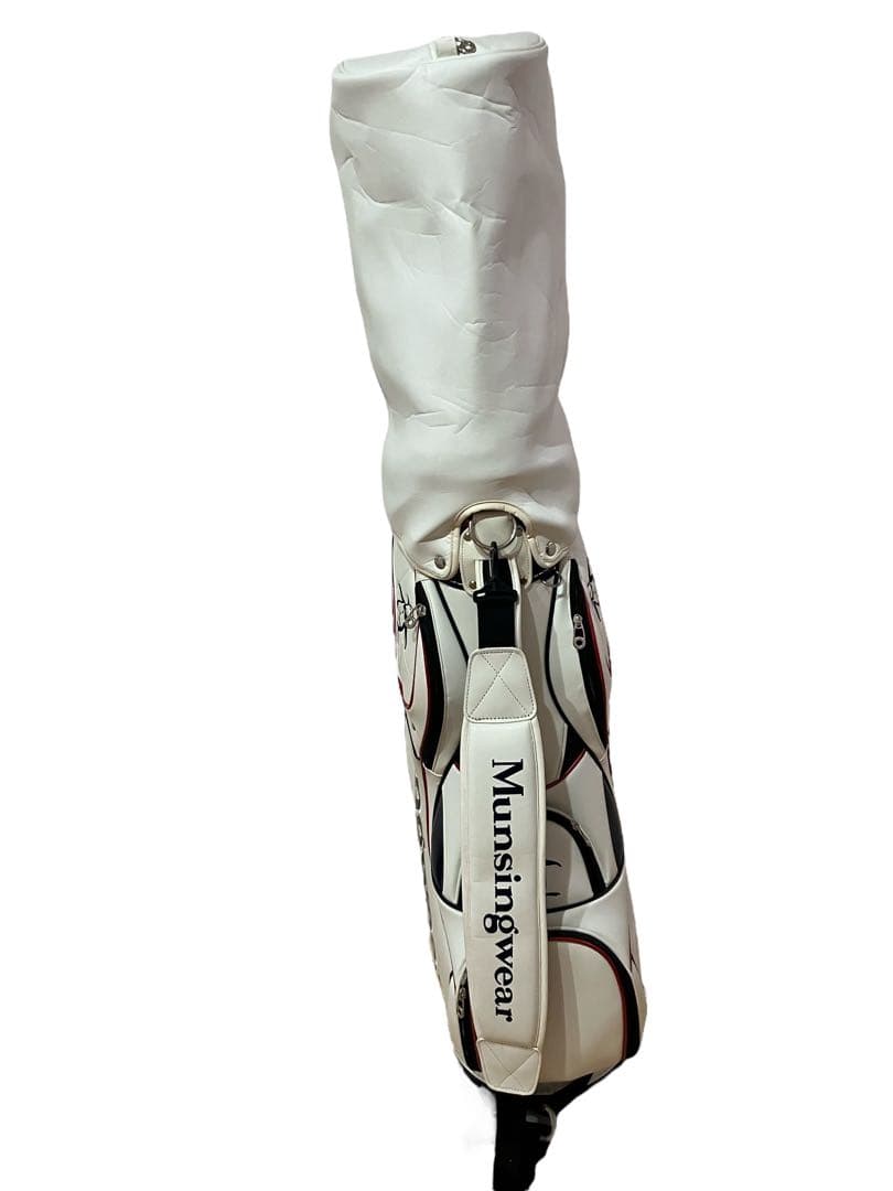 F*1様 Munsingwear キャディバッグ ホワイト