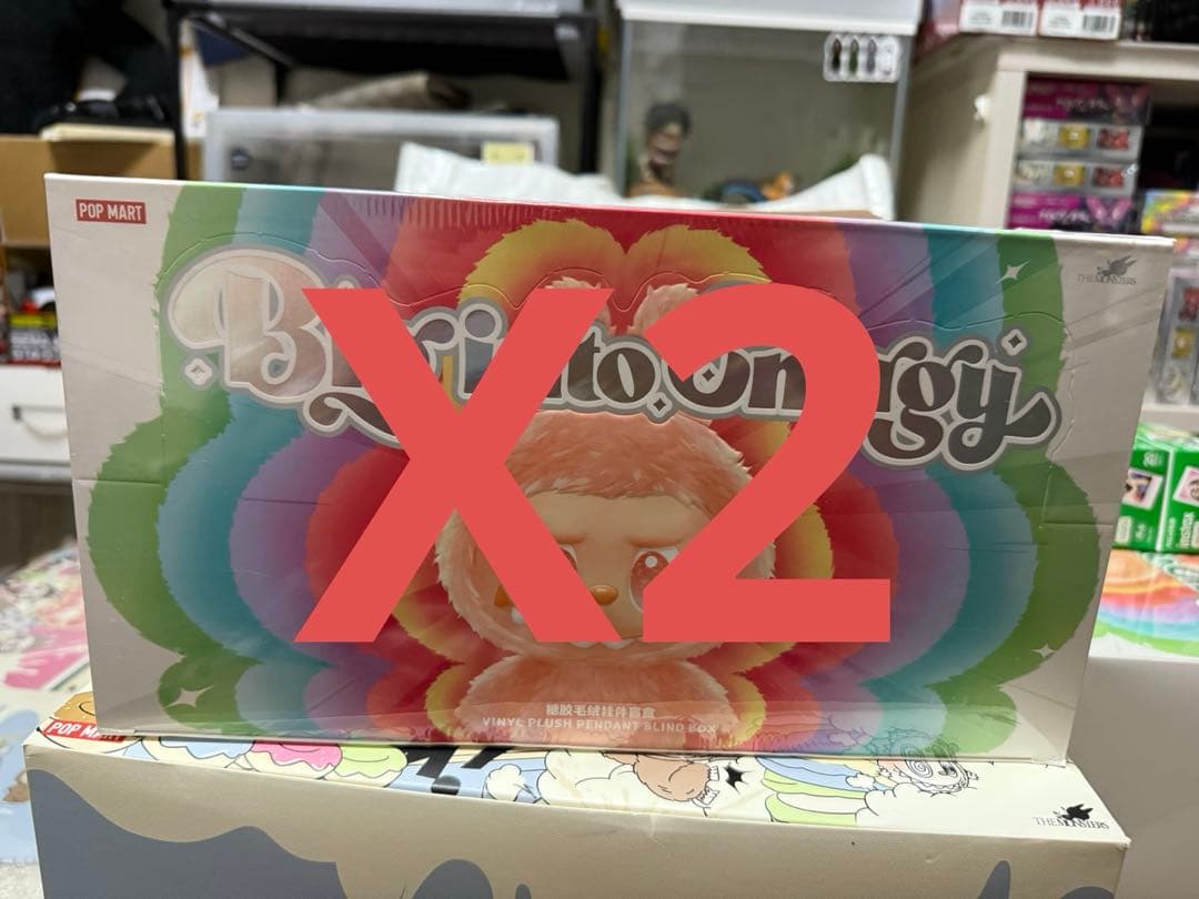 ラブブ V3 BigIntoEnergy Labubu ぬいぐるみ 2ボックス