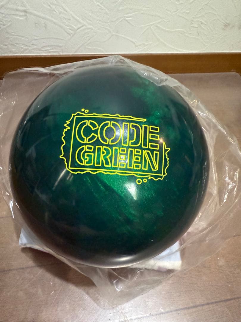 ボウリングボール　ストーム　コードグリーン　新品　15P ロトグリップ