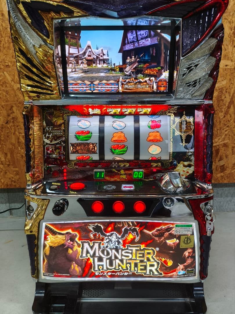 パチスロ 実機 モンスターハンター