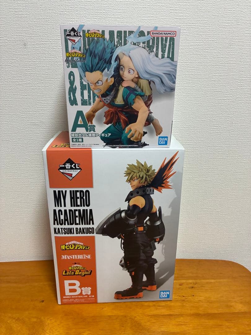 僕のヒーローアカデミア　ヒロアカ　一番くじ　フィギュア