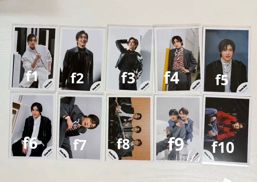 Man 目黒蓮 混合 集合 公式写真 81枚 まとめ売り