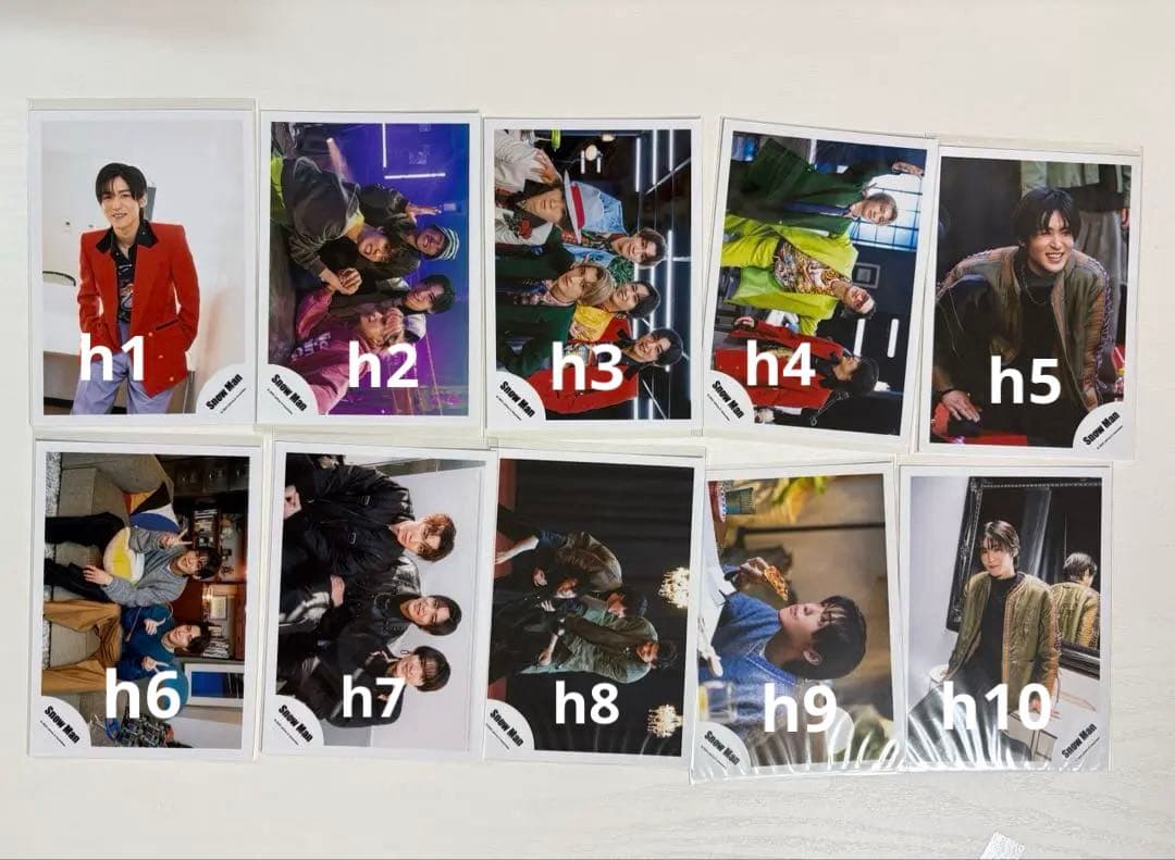 Man 目黒蓮 混合 集合 公式写真 81枚 まとめ売り