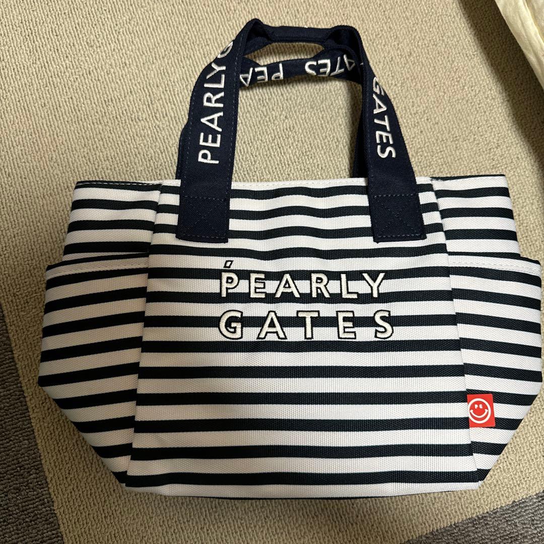 PEARLY GATES ストライプカートバッグ