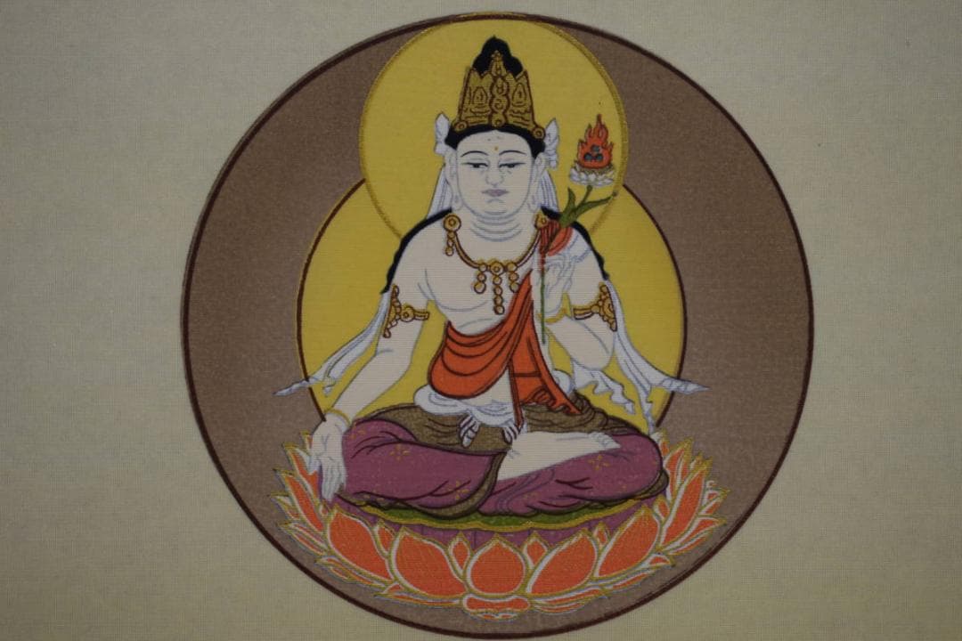 真作/四国霊場十三佛/美品/布袋屋掛軸HF-436