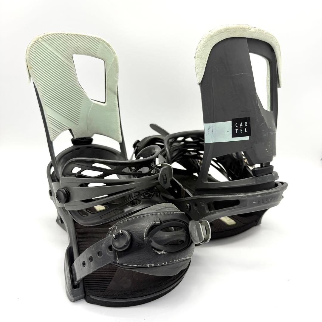 【美品】BURTON バートン カーテル スノーボード ビンディング S
