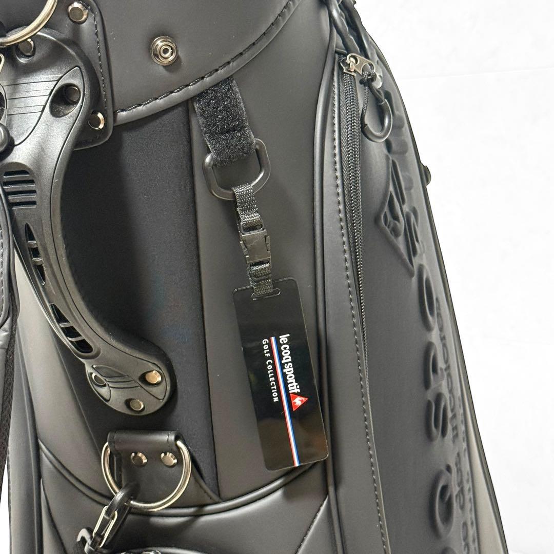 【2in1】黒 le coq sportif ゴルフ キャディバッグ