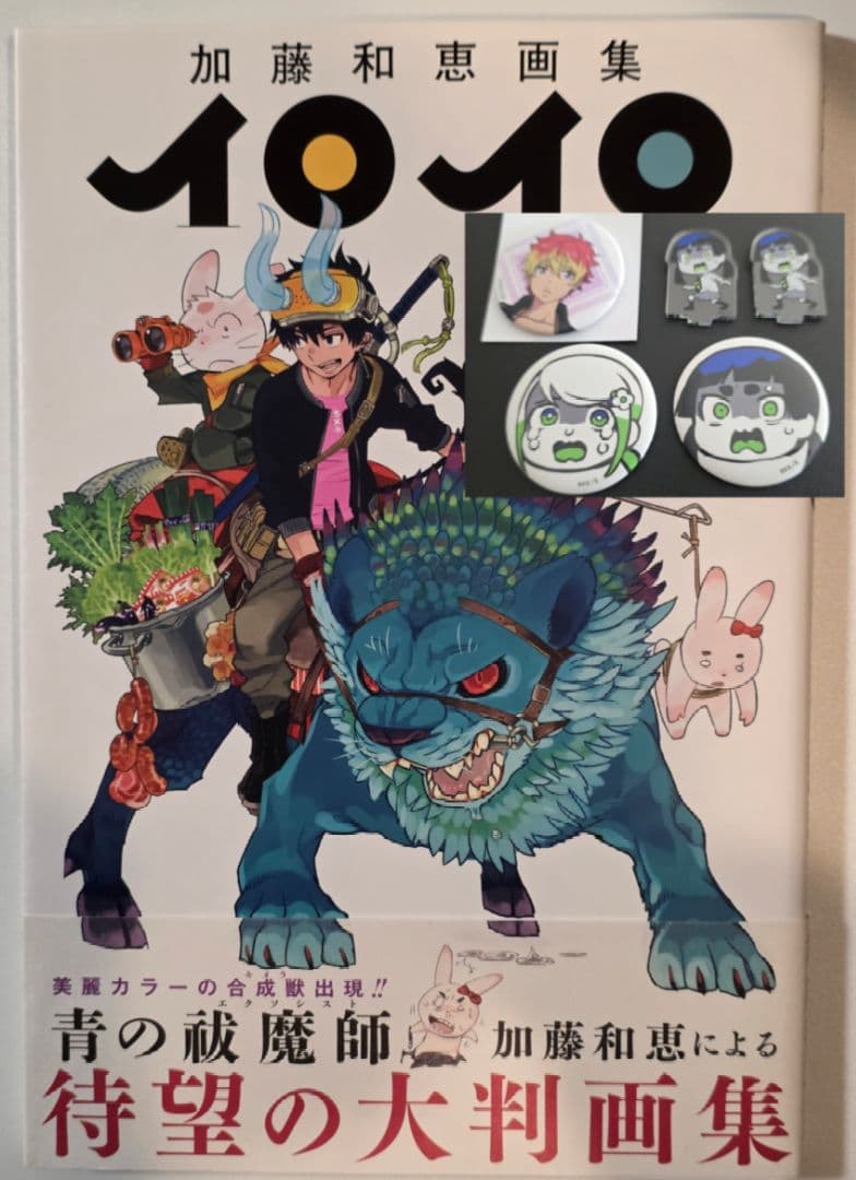 青の祓魔師　イロイロ　缶バッチ　アクリルスタンド　画集　神木出雲　杜山しえみ